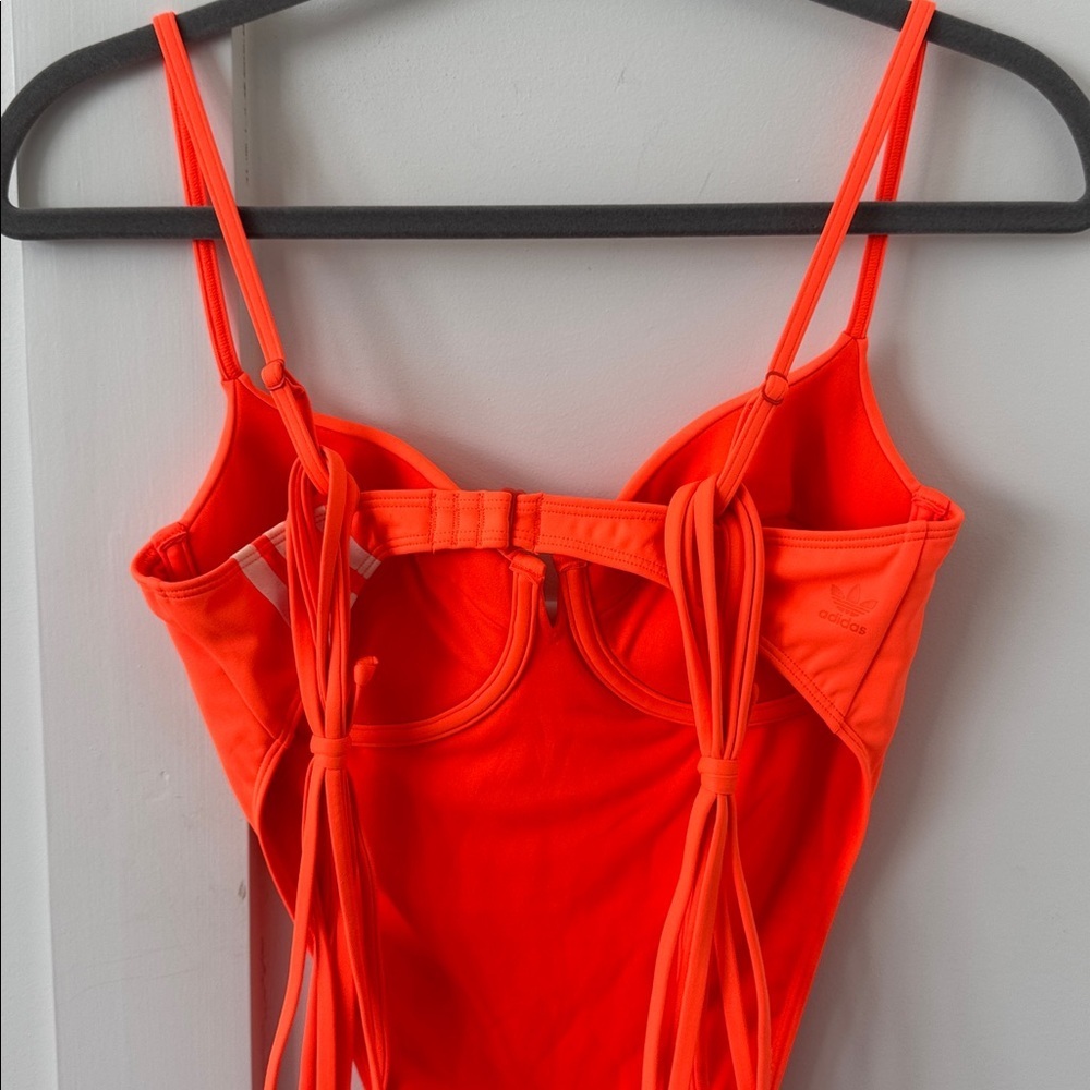 NWT ADIDAS X IVY PARK High Cut One-piece Swimsuit Size S - Picture 4 of 10